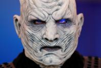 Attendee Jim Hampshire from Illinois wears a mask during the opening day of pop culture convention Comic-Con in San Diego, California, U.S. July 19, 2018. Attendee Jim Hampshire from Illinois wears a mask during the opening day of pop culture convention Comic-Con in San Diego, California, U.S. July 19, 2018.