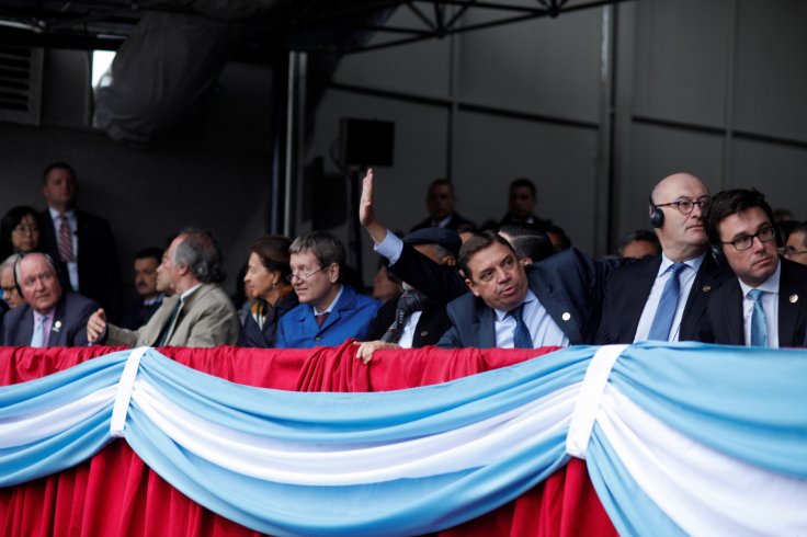 G20 Agriculture Ministers is seen at an visit at the 132th annual Argentine Rural Society's Palermo livestock and agriculture camp exhibition in Buenos Aires, Argentina, July 28, 2018.