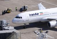 An IranAir Airbus A320 passengers aircraft parks after landing at Belgrade's Nikola Tesla Airport An IranAir Airbus A320 passengers aircraft parks after landing at Belgrade's Nikola Tesla Airport