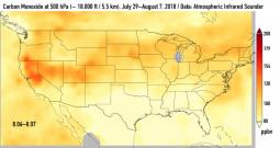 Carbon Monoxide levels August 6- 7
