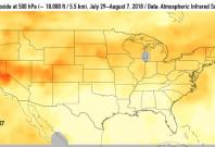 Carbon Monoxide levels August 6- 7