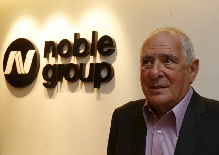 Noble Group founder and Chairman Richard Elman poses at his office in Hong Kong, China January 22, 2016. 