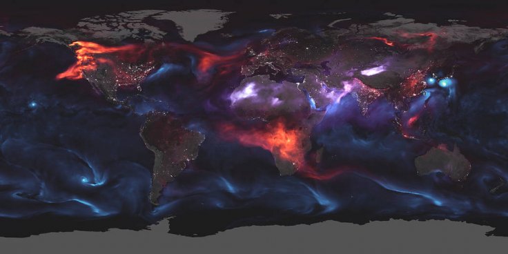 Even if the air looks clear, it is nearly certain that you will inhale millions of solid particles and liquid droplets. These ubiquitous specks of matter are known as aerosols, and they can be found in the air over oceans, deserts, mountains, forests, ice