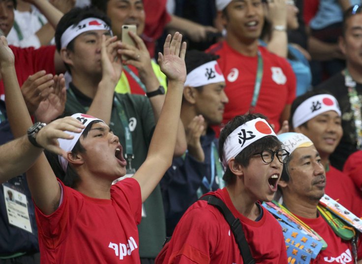 Japan supporters 