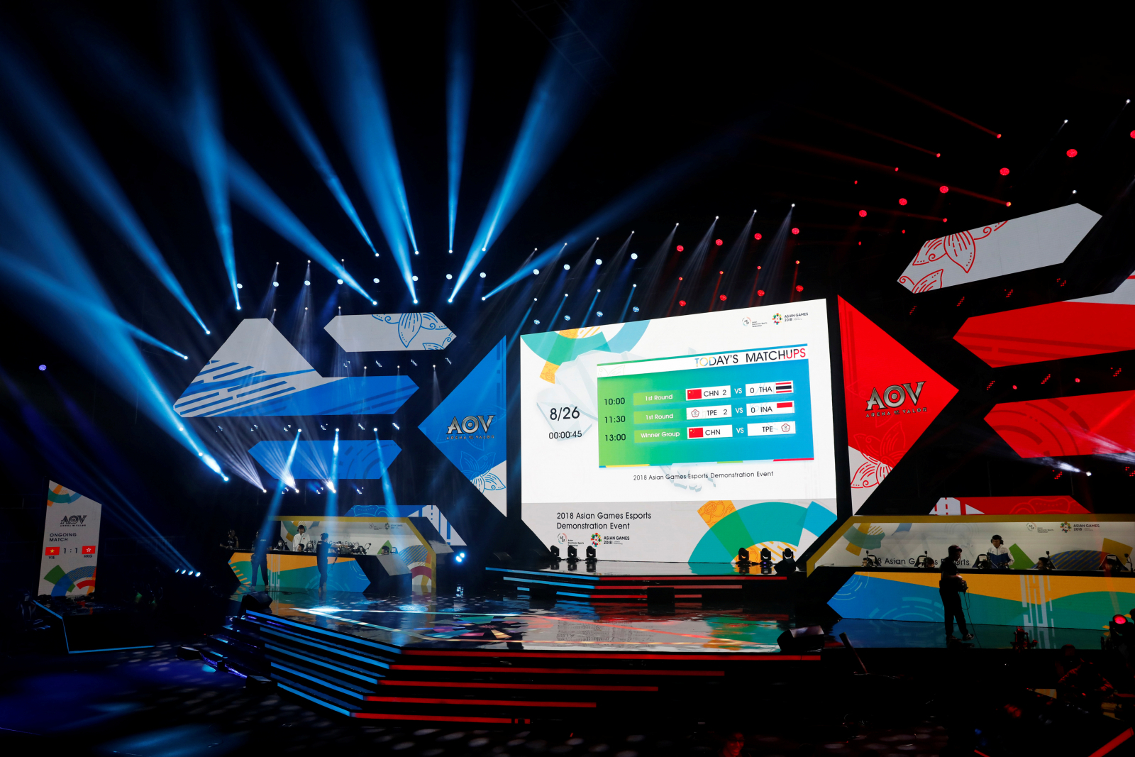 ESports - 2018 Asian Games - Britama Arena - Jakarta, Indonesia - August 26, 2018 - A general view of the esports demonstration event venue. 