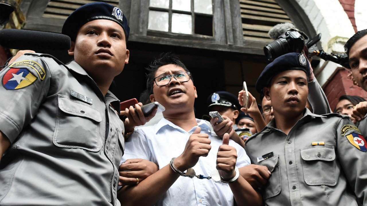 Finally 2 Reuters Journalists Freed In Myanmar After 500 Days In Jail Winning Pulitzer Prize