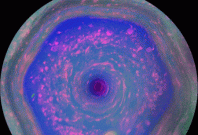 Saturn's northern polar hexagon