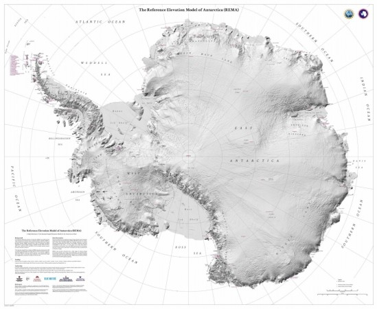 Antarctica has the most highly detailed map of any part of the world Antarctica has the most highly detailed map of any part of the world