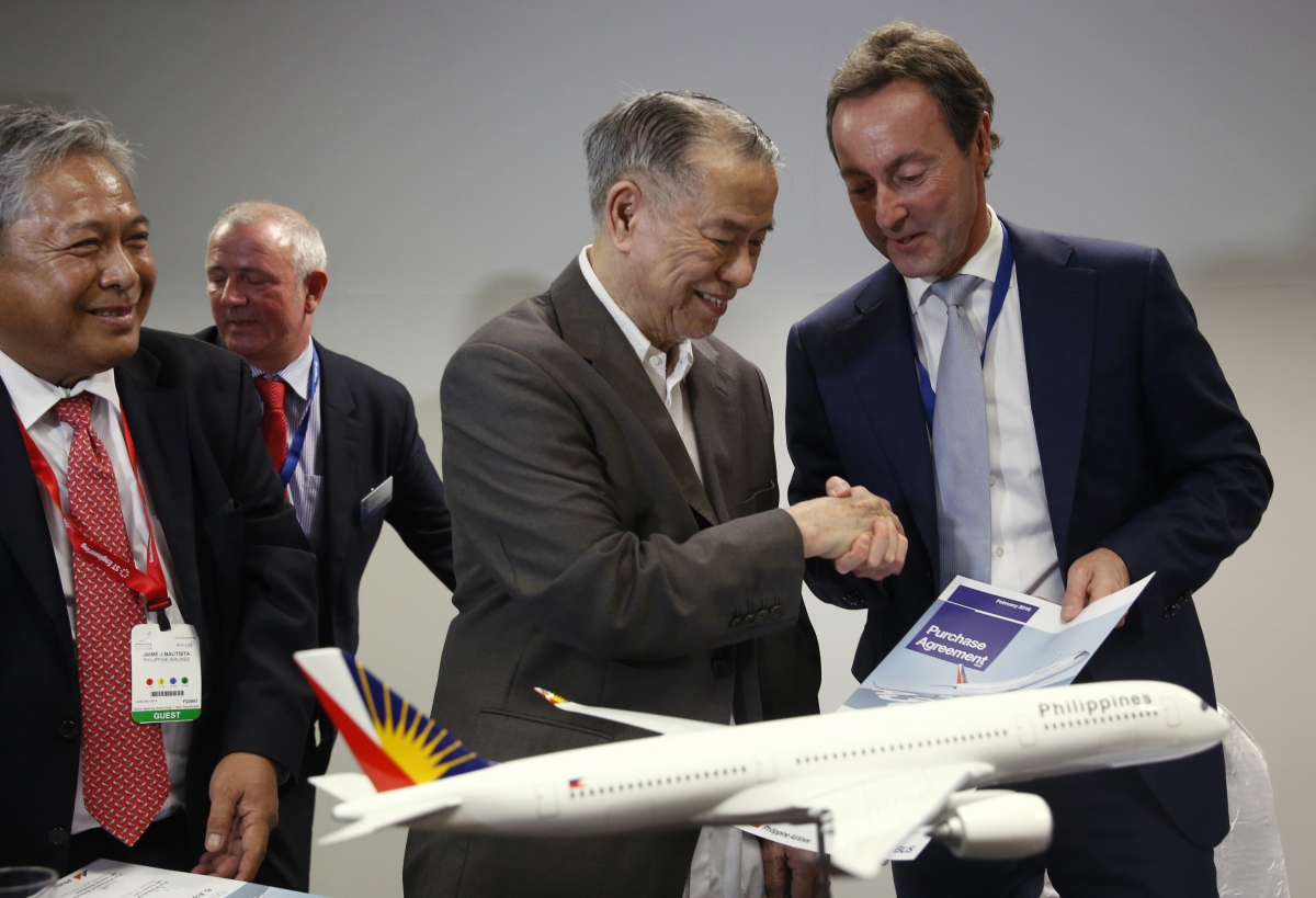 Airbus wins $1.5 billion order from Philippine airlines
