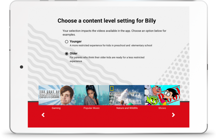 YouTube launched a new feature for kids who are aged 8 to 12 that gives parents a chance to choose a "Older" setting that opens up age-proper content outfitted towards their interests.