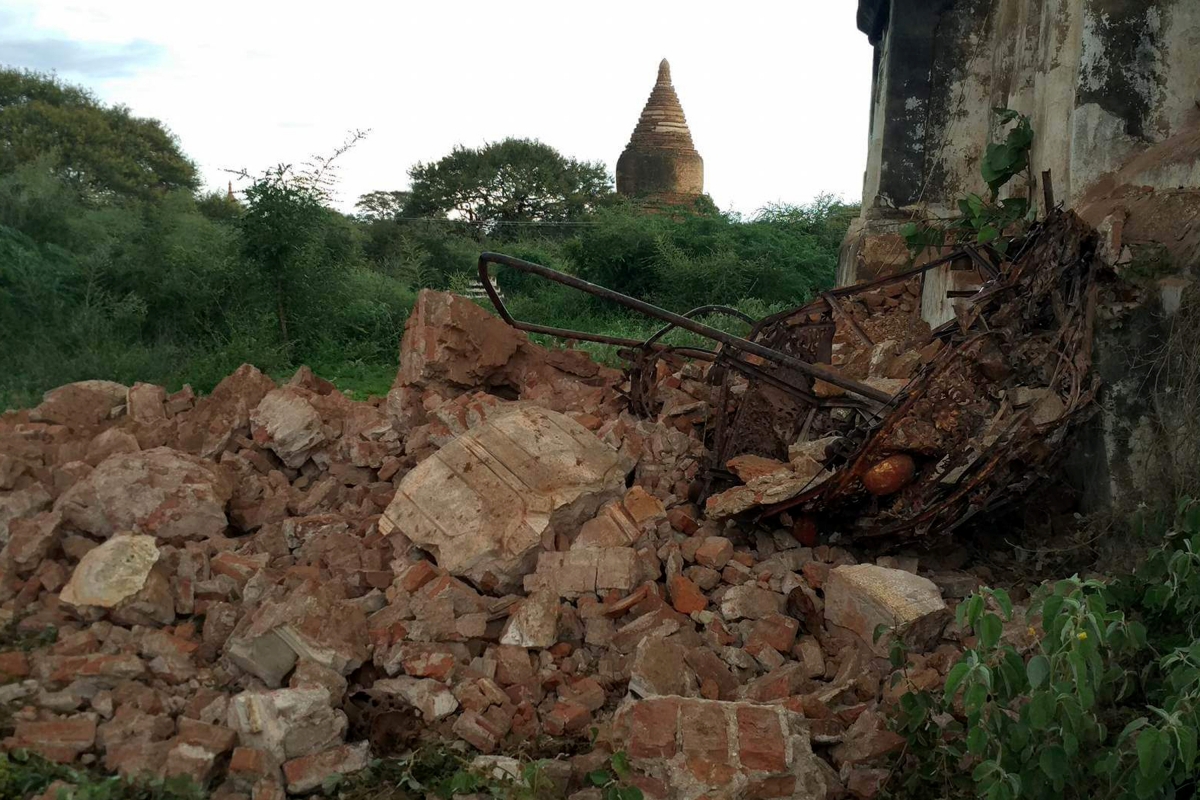 Massive earthquake in Myanmar kills three, damages 60 pagodas