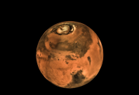 Mars global mosaic shot by the MCC
