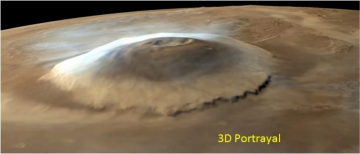 Olympus Mons, the Solar System's largest volcano