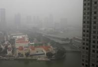 Singapore detects 'haze' smell in some parts, 24-hour PSI reaches moderate level