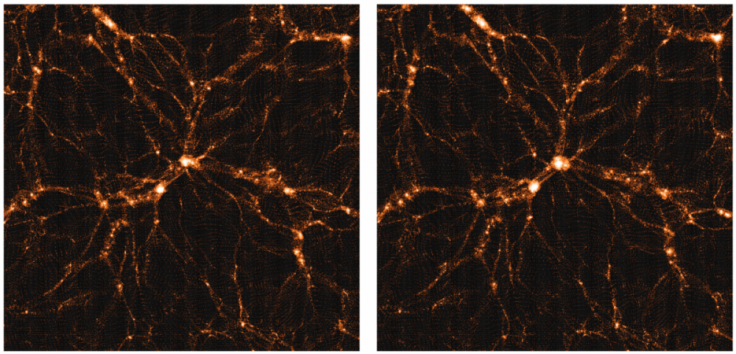 The weak lensing surveys such as HSC prefer a slightly less clumpy Universe than that predicted by Planck. The pictures show the slight but noticeable difference as expected from large computer simulations. Is this difference a statistical fluctuation? As