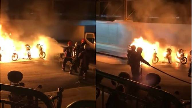Fire accident Fire accident