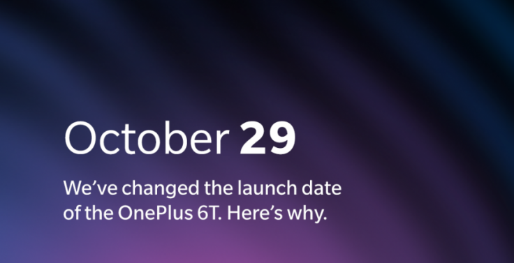 OnePlus 6T launch event preponedOnePlus forums
