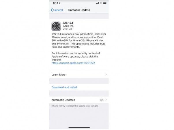Apple iOS 12.1 comes with lots of new features including 70 plus Emoji, real-time Depth Control for Portrait mode, Dual SIM activation via eSIM for select iPhones and moreKVN Rohit/IBTimes India