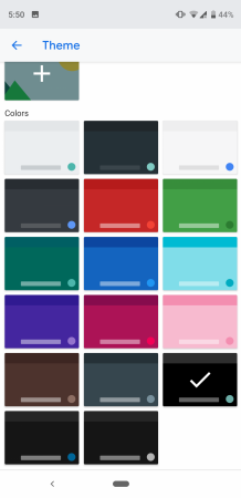 Gboard dark theme settingScreenshot Gboard dark theme settingScreenshot