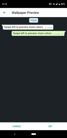WhatsApp dark wallpaperScreenshot WhatsApp dark wallpaperScreenshot