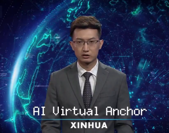 Xinhua's AI news anchor