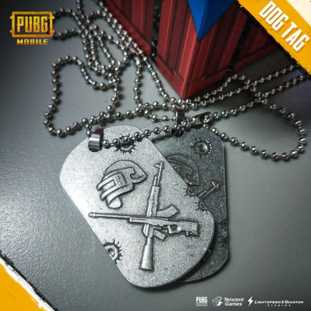 PUBG-themed dog tag to be won
