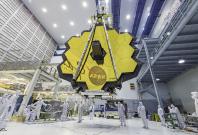 James Webb Space Telescope Mirror Seen in Full Bloom James Webb Space Telescope Mirror Seen in Full Bloom