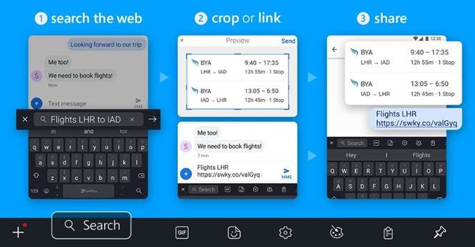SwiftKey gets Search feature