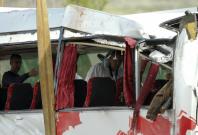 Bus, fuel tanker collision kills 36 in Afghanistan, more than 20 injured