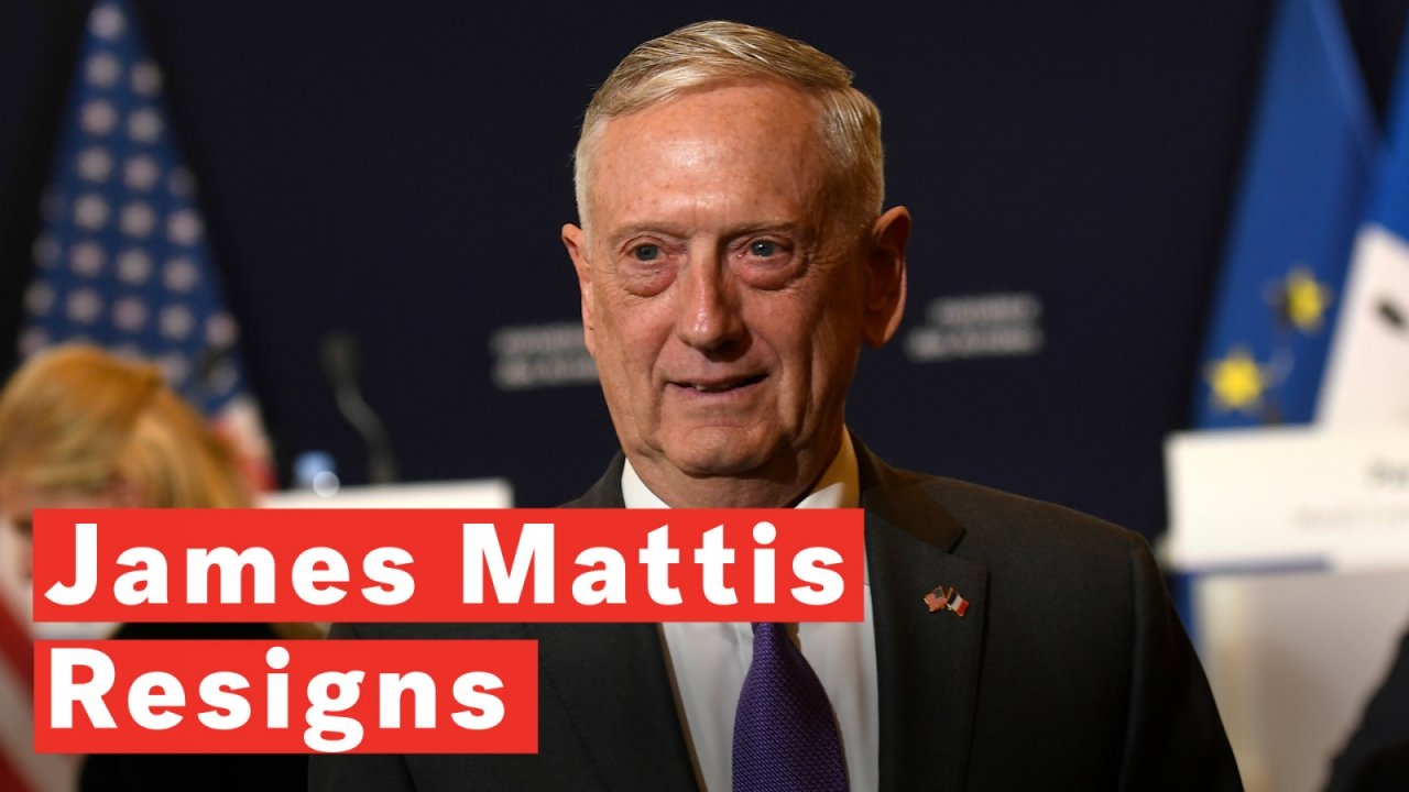 Trump, Irritated By Resignation Letter, Pushes Mattis Out Early