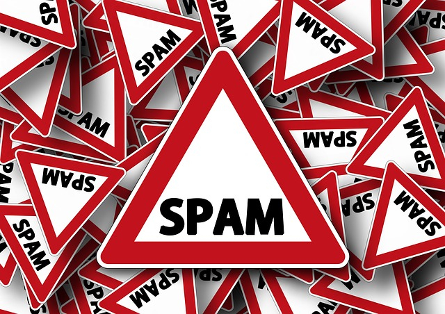 Spam message 