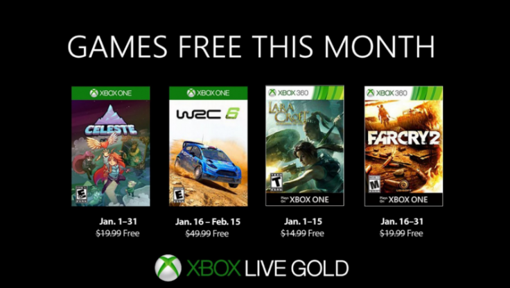 Xbox Live Gold free titles for January 2019Microsoft