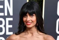 jameela-jamil-wears-jeans-under-her-dress-for-golden-globes jameela-jamil-wears-jeans-under-her-dress-for-golden-globes