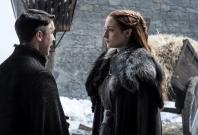 Sophie Turner as Sansa Stark with Aidan Gillen as Peter Baelish Sophie Turner as Sansa Stark with Aidan Gillen as Peter Baelish