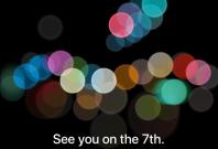Apple invite for 7 September event