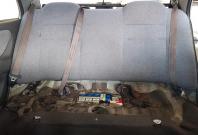 Duty-unpaid cigarettes concealed in modified fuel tank Duty-unpaid cigarettes concealed in modified fuel tank