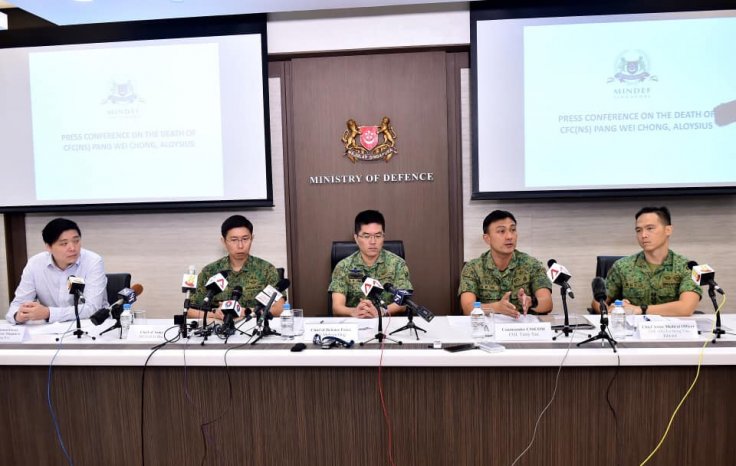  press conference held at the Ministry of Defence 