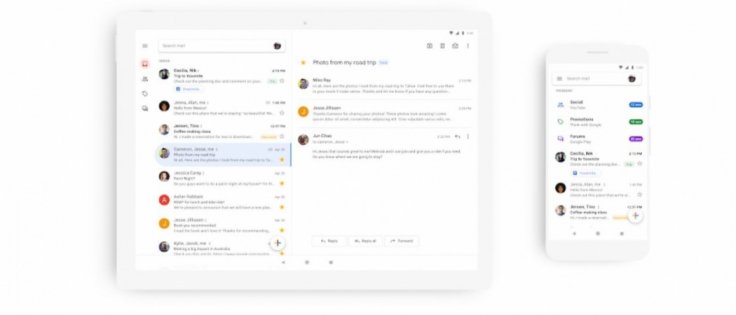 Gmail for mobile gets material design faceliftGoogle Blog (screen-shot)