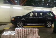 122 cartons and 478 packets of duty-unpaid cigarettes were retrieved from the Malaysia-registered car 122 cartons and 478 packets of duty-unpaid cigarettes were retrieved from the Malaysia-registered car