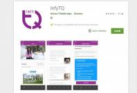 InfyTQ for Android app on Google Play store.Google Play Store (screen-grab) InfyTQ for Android app on Google Play store.Google Play Store (screen-grab)