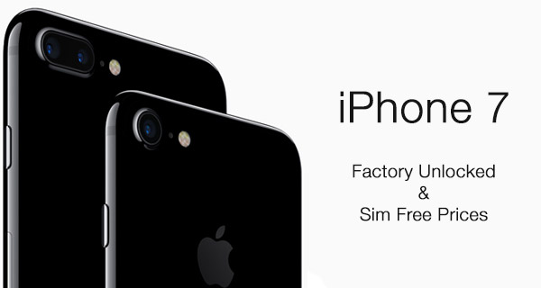 SIM-free iPhone 7  and 7 Plus prices revealed