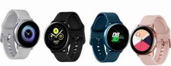 Samsung unveils the new Galaxy Watch Active at Galaxy Unpacked 2019 in the US.Samsung Mobile Press
