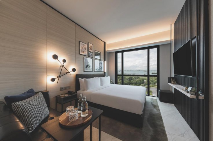 The Outpost Hotel at Sentosa offers 193 stylish guest rooms.