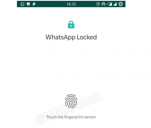 Facebook-owned company to bring new security feature to WhatsApp for Android version.WABetaInfo (screen-shot)