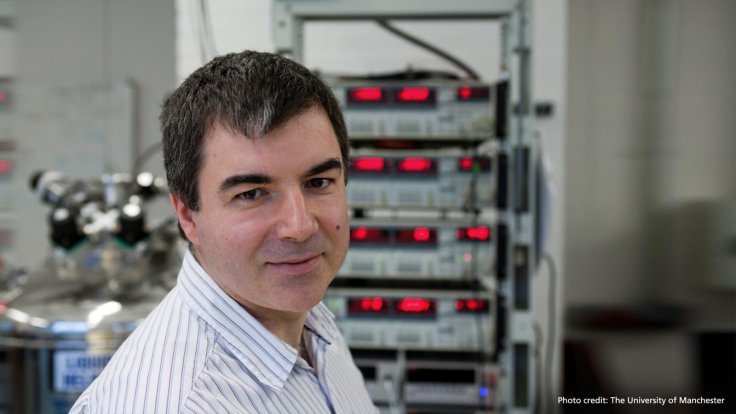 At NUS, Prof Novoselov will lead a new research group focussing on intelligent materials. (Photo: The University of Manchester) At NUS, Prof Novoselov will lead a new research group focussing on intelligent materials. (Photo: The University of Manchester)