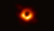  Using the Event Horizon Telescope, scientists obtained an image of the black hole at the center of galaxy M87, outlined by emission from hot gas swirling around it under the influence of strong gravity near its event horizon.