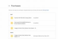 Google tracks purchasesScreenshot