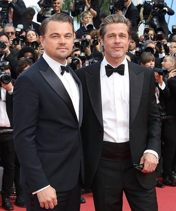 Brad Pitt and Leonardo DiCaprio Brad Pitt and Leonardo DiCaprio