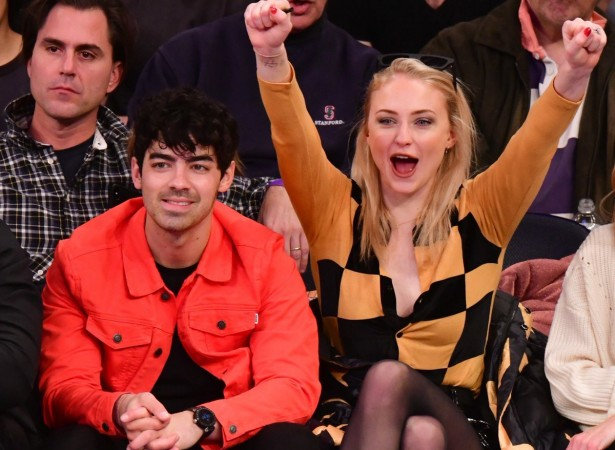 Sophie Tuner and Joe Jonas 