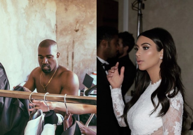 Kim Kardashian and Kanye WestInstagram